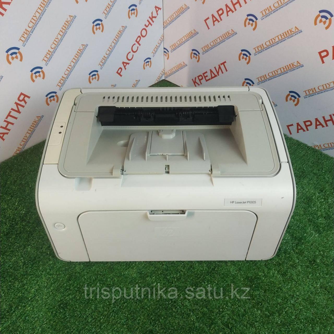 Принтер лазерный HP LaserJet P1005 Ч/б A4 - фото 1 - id-p112429085