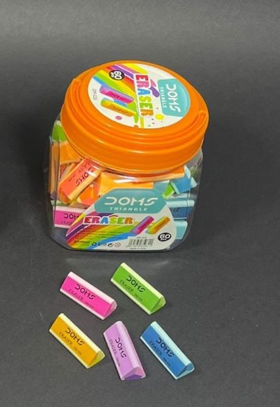 Ластик стирательная резинка DOMS разноцветные - фото 1 - id-p112431032