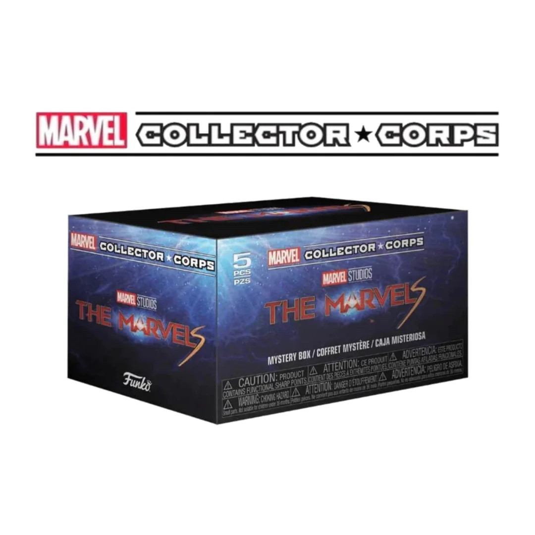 Коробка Funko Marvel collectors corps The Marvels (ТЦ Евразия)