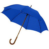Зонт Jova 23" с деревянным стержнем и ручкой (Cиний)