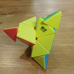Кубик Рубика QiYi Pyraminx QiMing MoFangGe Pyraminx. Пирамидка Мефферта. Головоломка. Подарок.