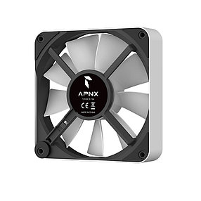 Кулер для компьютерного корпуса AeroCool APNX FP2-120 WH 2-015319 FP2-120 PWM ARGB WH, фото 3