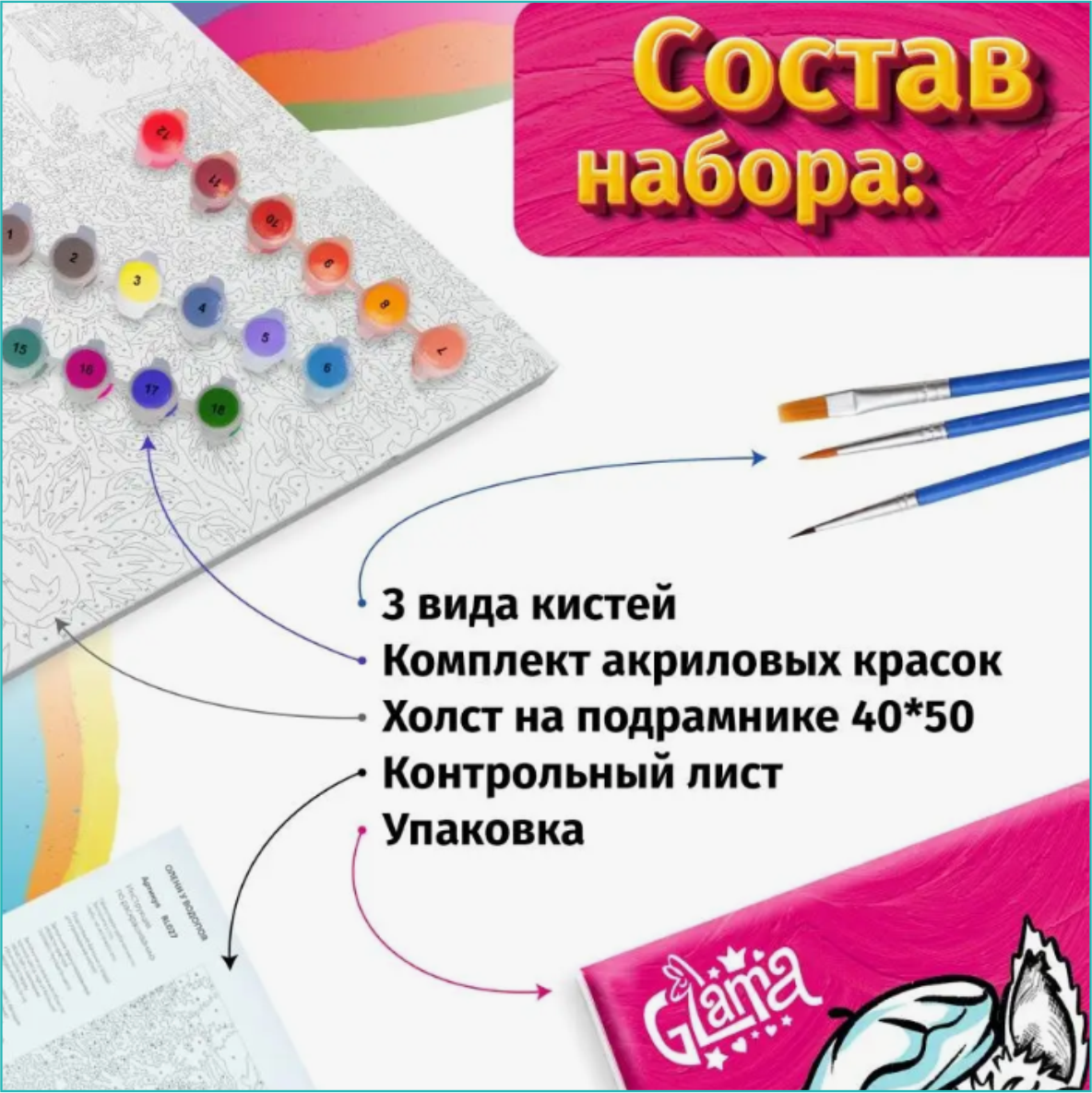 Картина по номерам "Новый год. Девушка в красном наряжает елку" (40х50) - фото 6 - id-p112434131