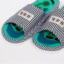Массажные тапочки с турмалином и магнитами для ног Шиатсу (размер 40-44), фото 3