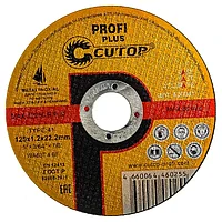 Диск отрезной по металлу Cutop Profi Plus Т41-125х1.2х22.2мм 40004т