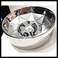 Керамическая раковина Palermo T08 для паровой комнаты со сливным отверстием (размер = 405 мм)