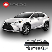 Выдвижные электрические пороги для Lexus NX 2015-2023
