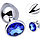 Маленькая металлическая анальная пробка с синим кристаллом Anal Pleasure от Alive (L: 9*4,1 см.), фото 4