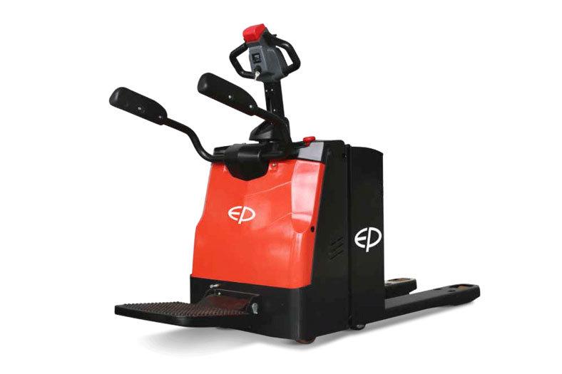 Перевозчик паллет EP Equipment RPL251 (LI-ION, с платформой для оператора)