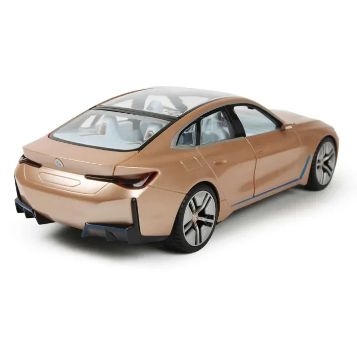Радиоуправляемая машина RASTAR 1:14 BMW i4 Concept Золотая - фото 3 - id-p112443416