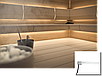 Комплект для финской сауны Cariitti Sauna Linear Led 4М + Spot (для подсветки полков), фото 8