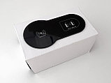 Shelbi Настольный встраиваемый бокс 2 USB, 1 Type-C, беспроводная зарядка, шнур 1,5 м., чёрный, фото 11