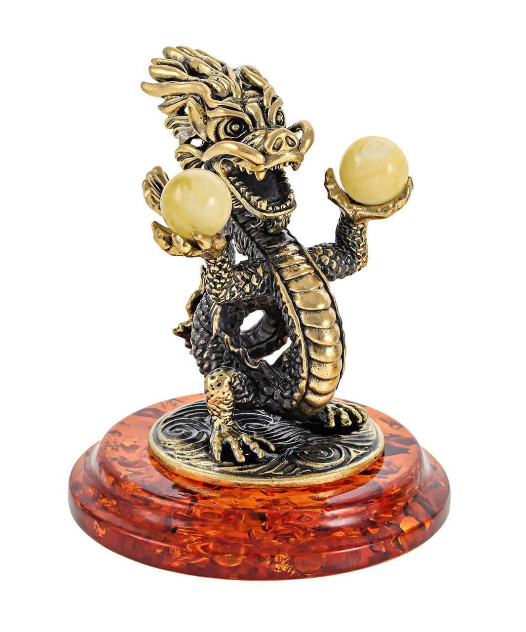 Сувенир "Дракон Китай Золотой" - фото 2 - id-p112459334