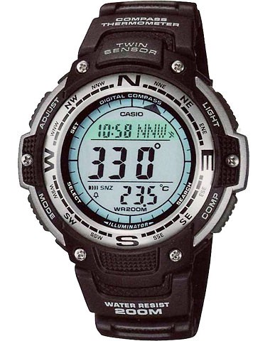 Наручные часы Casio (компас, термометр) SGW-100-1VEF