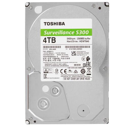 4 ТБ Жесткий диск Toshiba S300 Surveillance [HDWT840UZSVA]