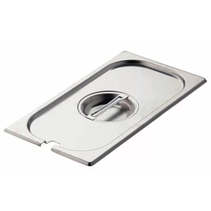 Крышка для гастроемкости Hurakan GD-P 1/9 с отверстием для ложки