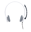 Гарнитура Logitech H150 White (белая, 2 x 3.5мм, элементы управления на кабеле, кабель 1.8м) (M/N: A-00029), фото 10