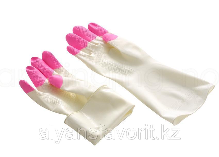 Перчатки гелиевые (гель+резина) белые универсальные