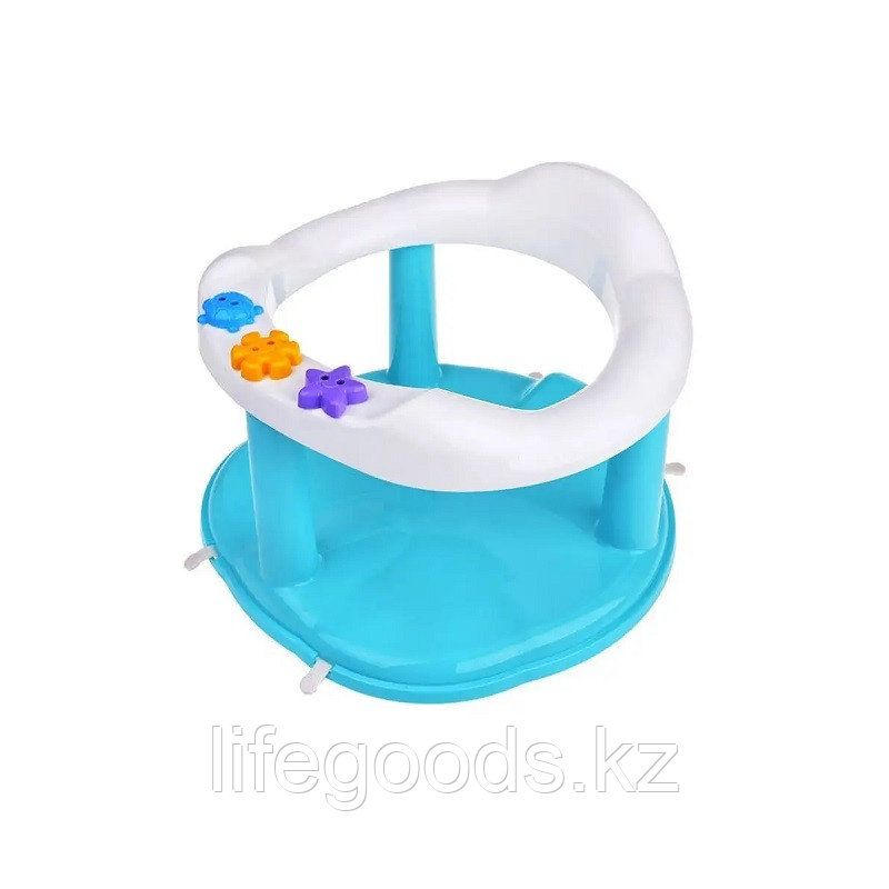 Детское сиденье для купания, цвет голубой М6069