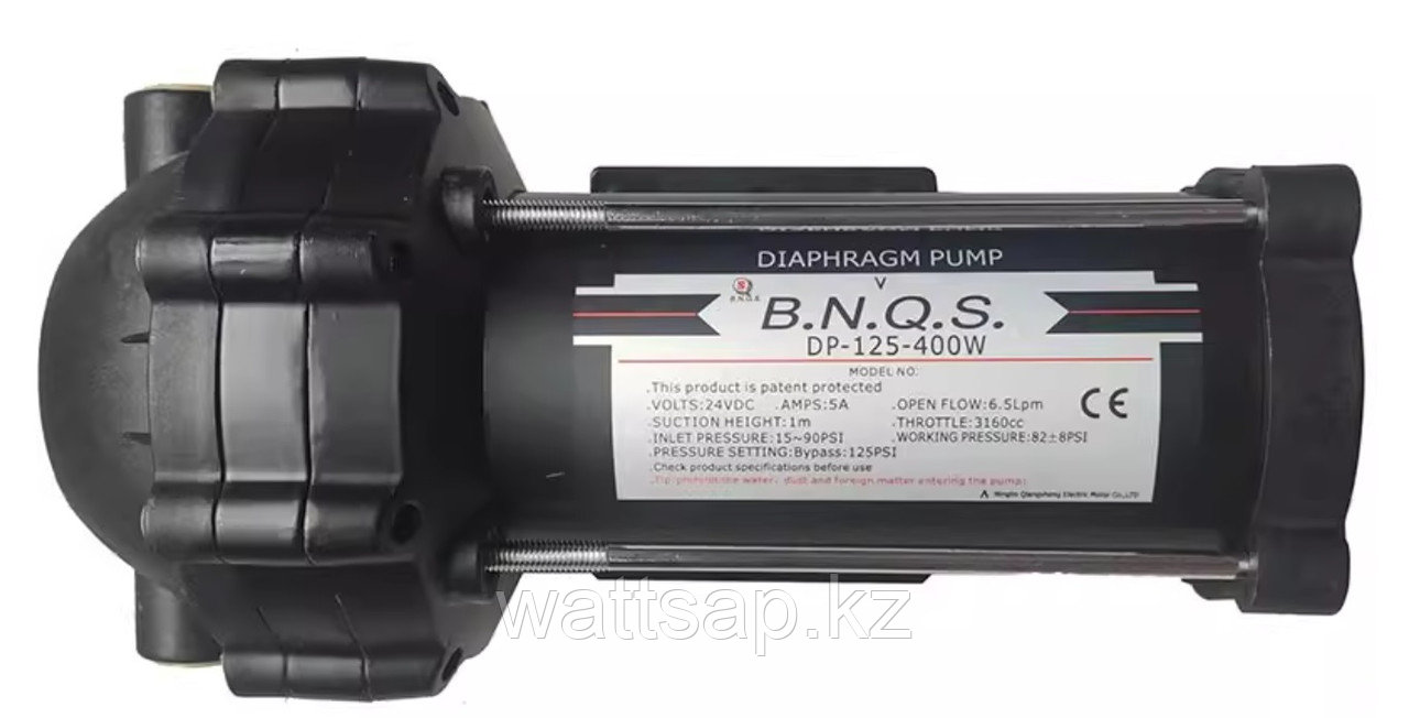 Насос мембранный BNQS DP-125-400W для систем распыления и фильтров, 90 psi, 6,5 л/мин - фото 1 - id-p112467049