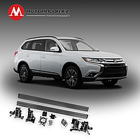 Выдвижные электрические пороги для Mitsubishi Outlander 2016-2023