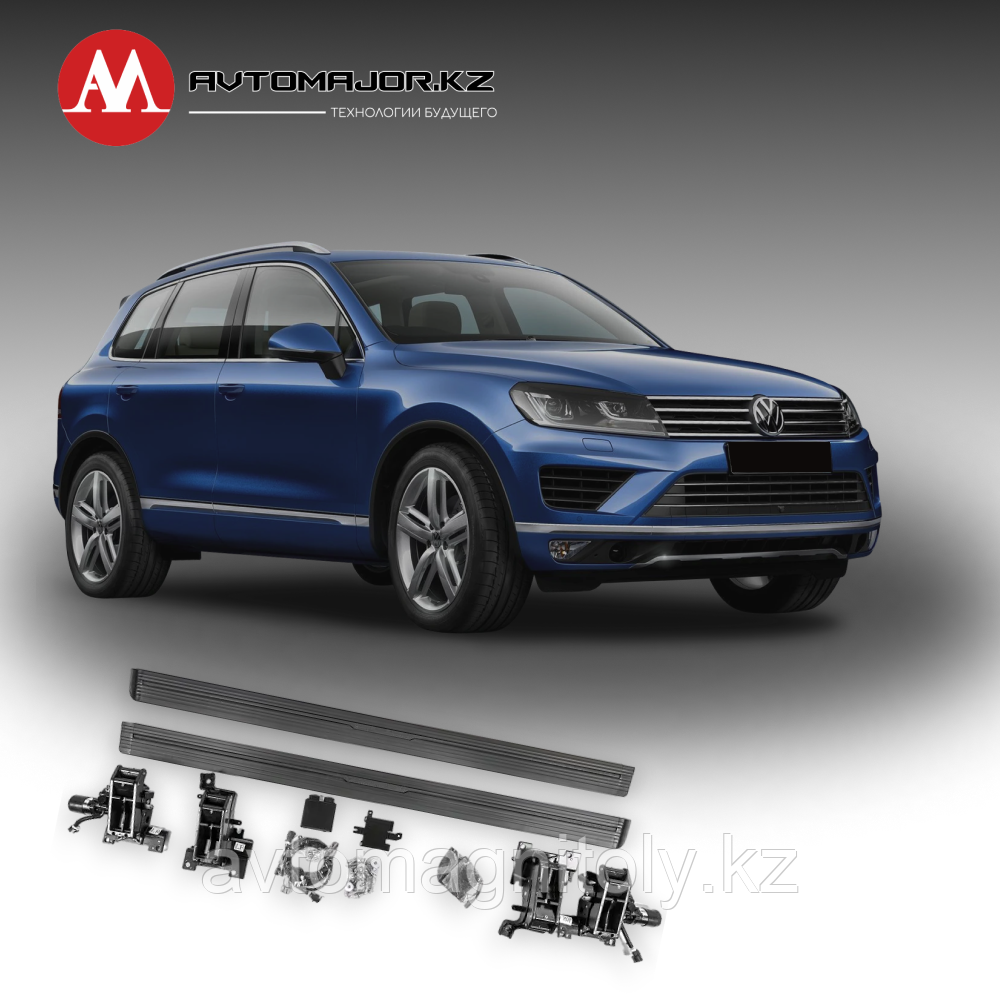 Выдвижные электрические пороги для Volkswagen Touareg 2011-2018