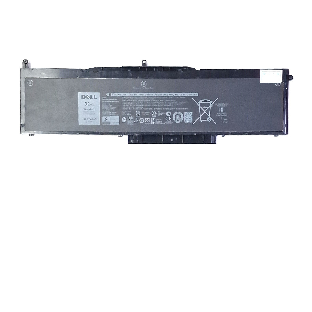 VG93N WFWKK батарея для Dell Precision 15 3520 3530 Latitude E5580 E5590 E5591 P72G, 11.4V, 7666 mAh 92Wh - фото 1 - id-p112485208