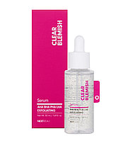 Nextbeau Сыворотка для лица Clear Blemish AHA/BHA/PHA/LHA Exfoliating Serum для проблемной кожи / 50 мл.