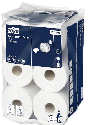 Tork SmartOne® туалетная бумага в мини-рулонах - фото 1 - id-p112485781
