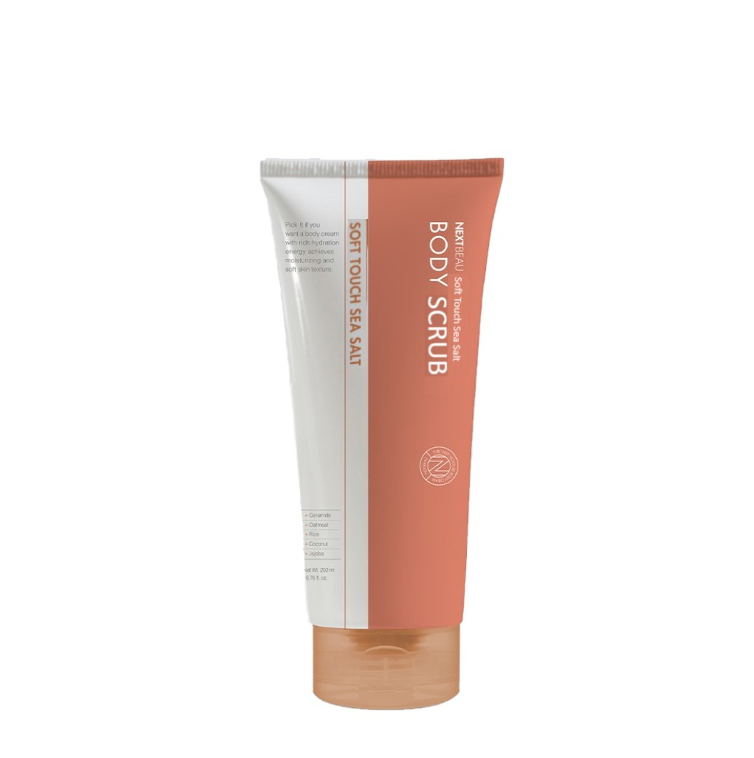 Скраб для тела NEXTBEAU Body Scrub Soft Touch Sea Salt с морской солью 200 мл