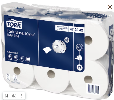 Tork SmartOne® туалетная бумага в мини-рулонах - фото 1 - id-p112485820