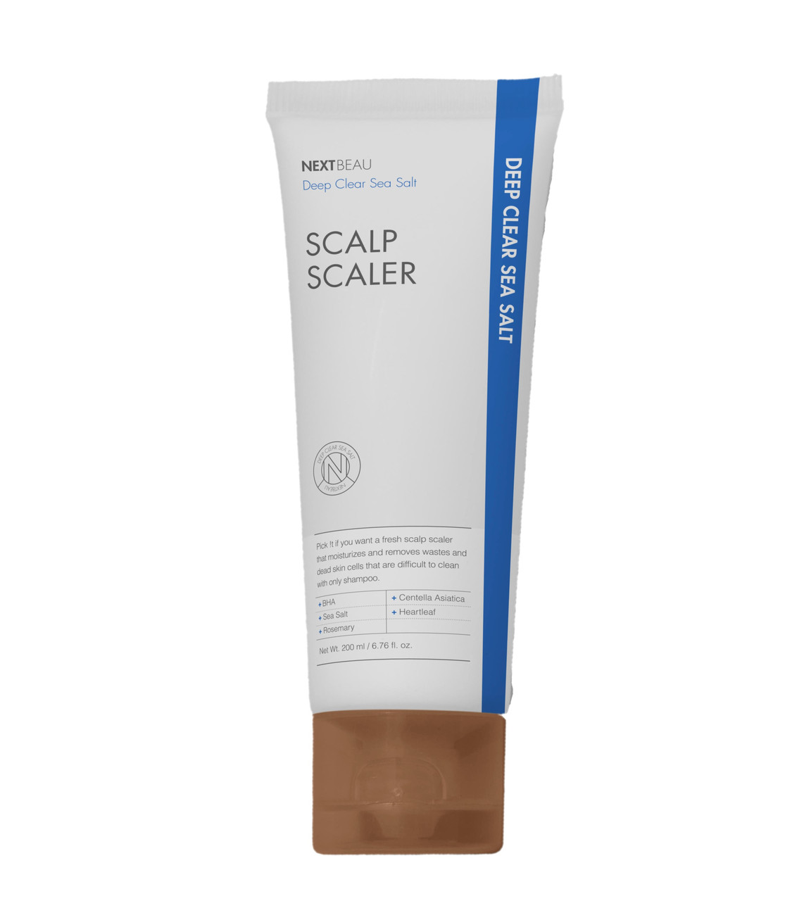 NEXTBEAU Скраб для кожи головы Deep Clear Sea Salt Scalp Scaler / 200 мл.
