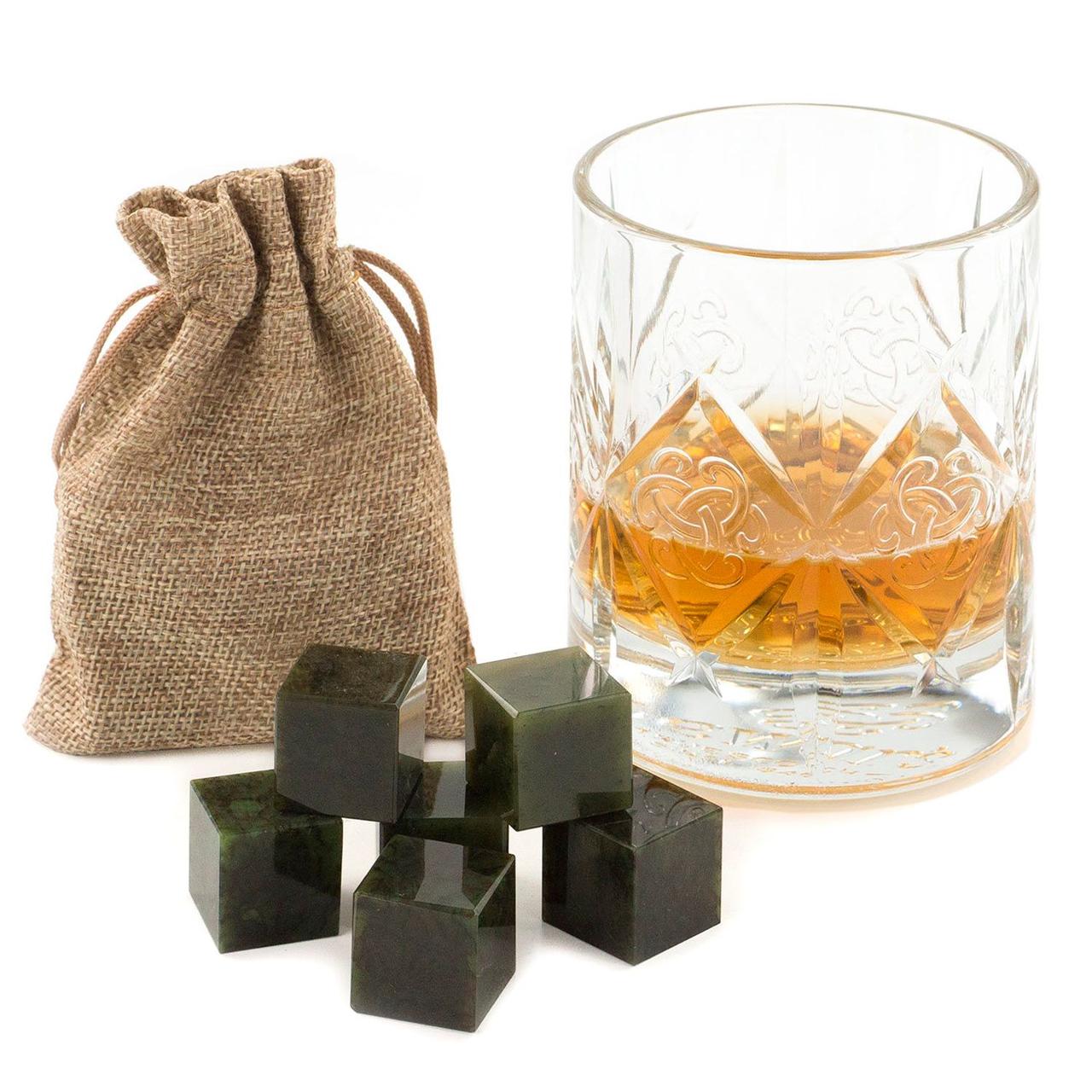 Камни для виски нефритовые набор 6 кубиков 120322 - фото 1 - id-p80871619