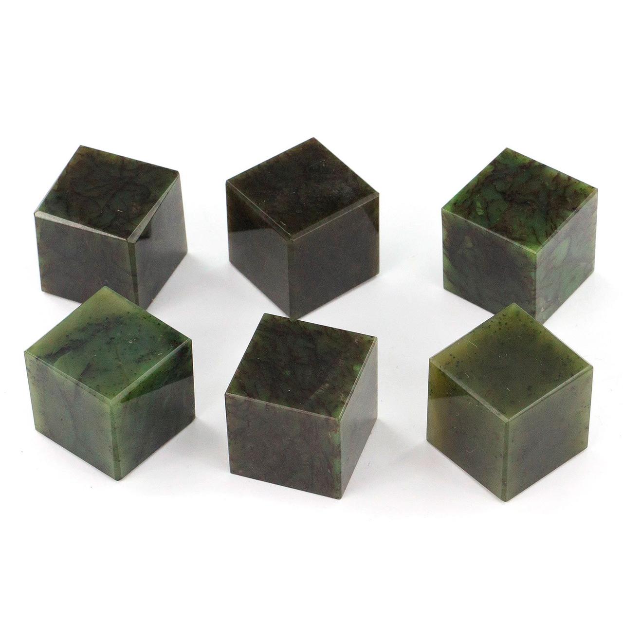 Камни для виски нефритовые набор 6 кубиков 120322 - фото 2 - id-p80871619