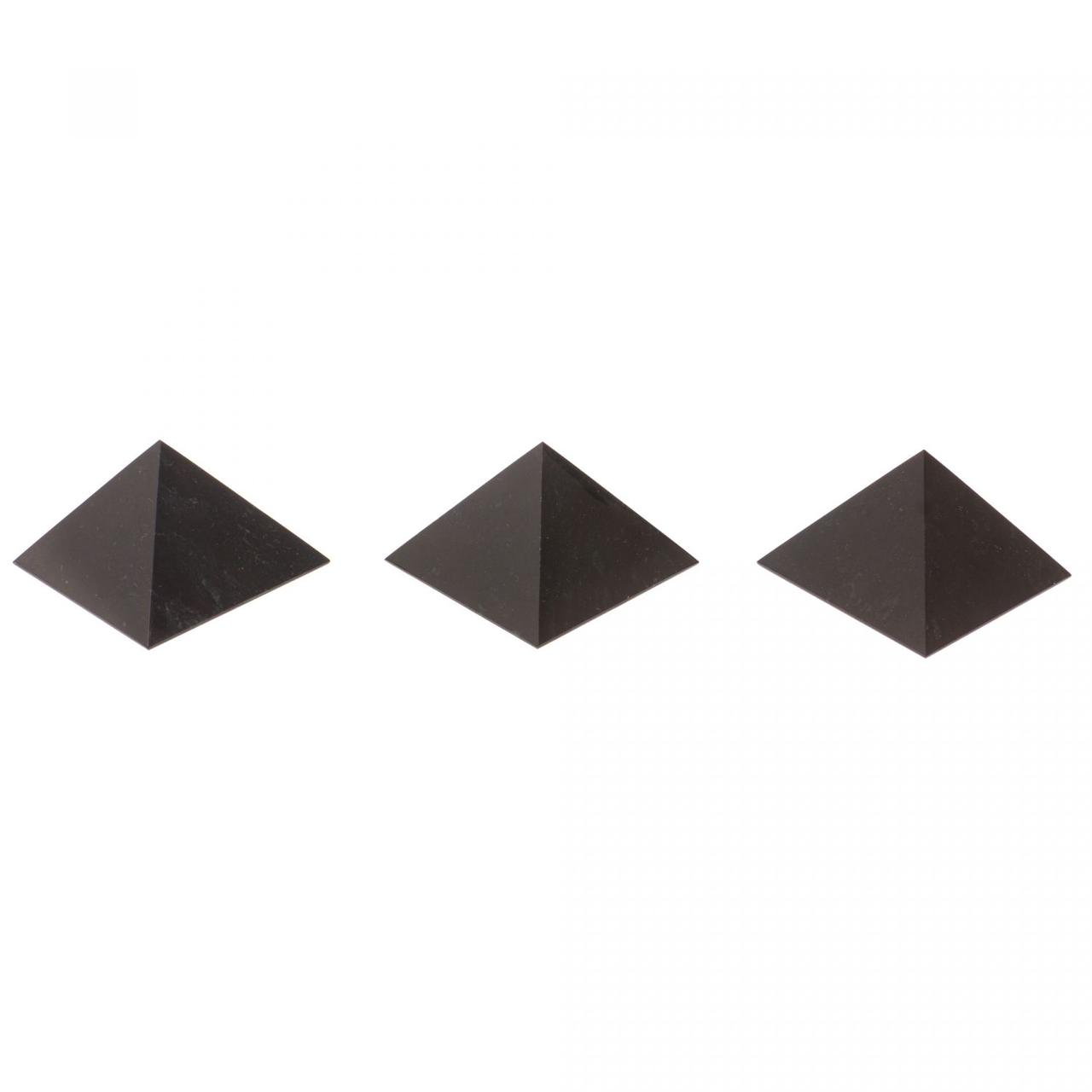 Пирамида из черного змеевика 9,5х9,5х8 см 126353 - фото 4 - id-p112495751