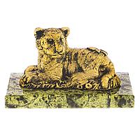 Сувенирная статуэтка фигурка "Тигр с бабочкой" - оригинальный новогодний подарок