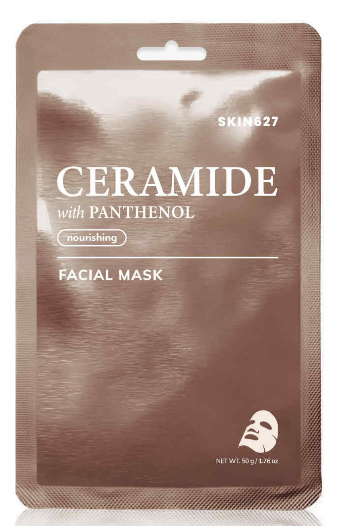 Маска тканевая для лица SKIN627 CERAMIDE with PANTHENOL SHEET MASK Керамид и Пантенол - фото 1 - id-p112496441