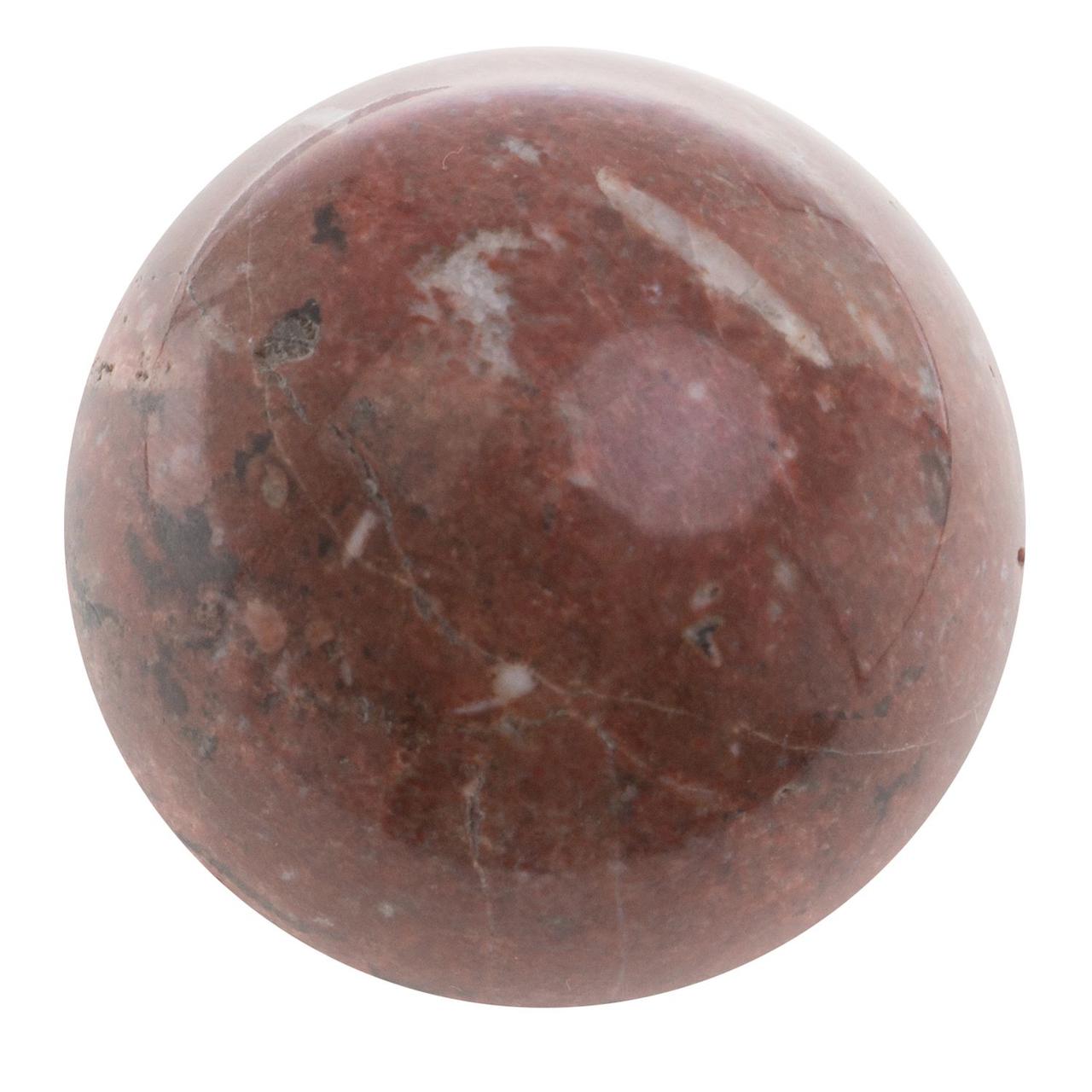 Шар из креноида 4,5 см / шар декоративный / шар для медитаций / каменный шарик / сувенир из камня - фото 1 - id-p102393662