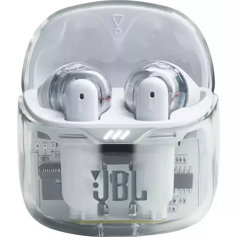 Наушники беспроводные в прозрачном корпусе JBL TUNE FLEX Ghost Ed. {BT 5.2, шумоподавление, влагозащита, до 32 - фото 9 - id-p112497403