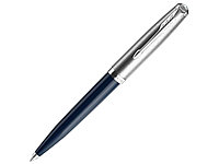 Шариковая ручка Parker 51 CORE MIDNIGHT BLUE CT, стержень: M, цвет чернил: black, в подарочной упаковке.