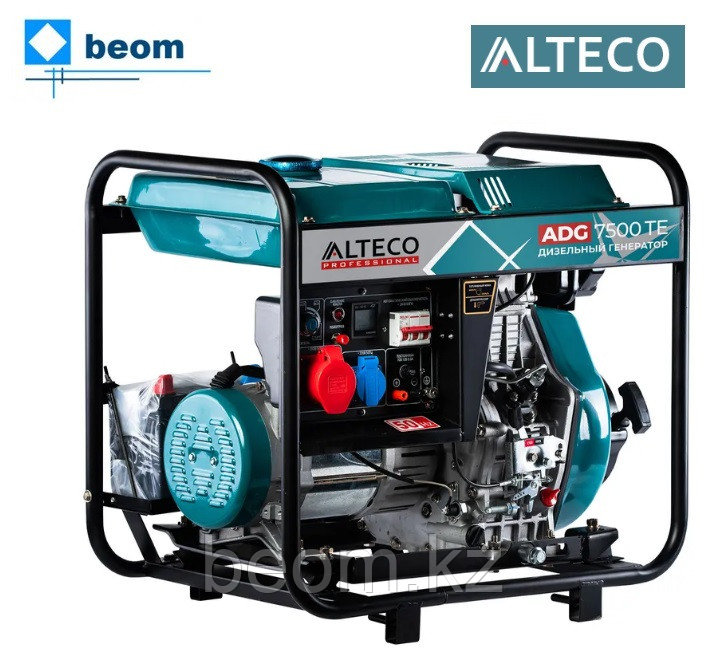 Дизельный генератор ALTECO ADG 7500 TE / 5кВт / 220; 380В - фото 1 - id-p112497852