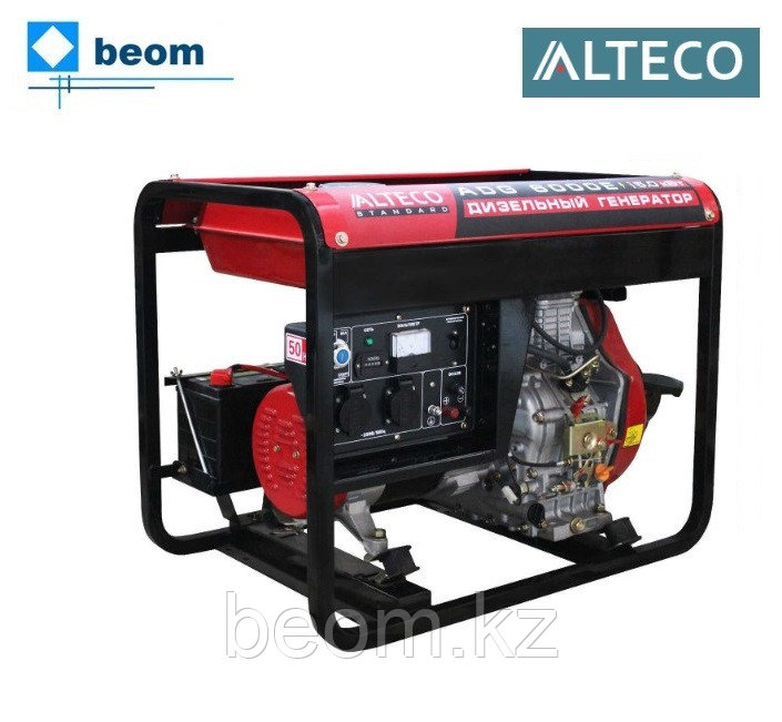 Дизельный генератор ALTECO ADG 6000 Е / 4.5кВт / 220В - фото 1 - id-p112498390