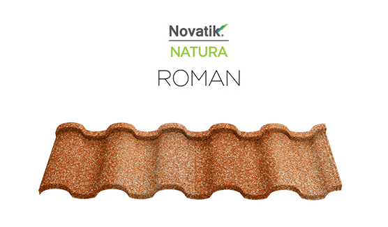 Композитная черепица Novatik Natura Roman Sand - фото 2 - id-p108632466