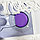 Швабра складная для мытья полов складная 40 см фиолетовая, фото 9