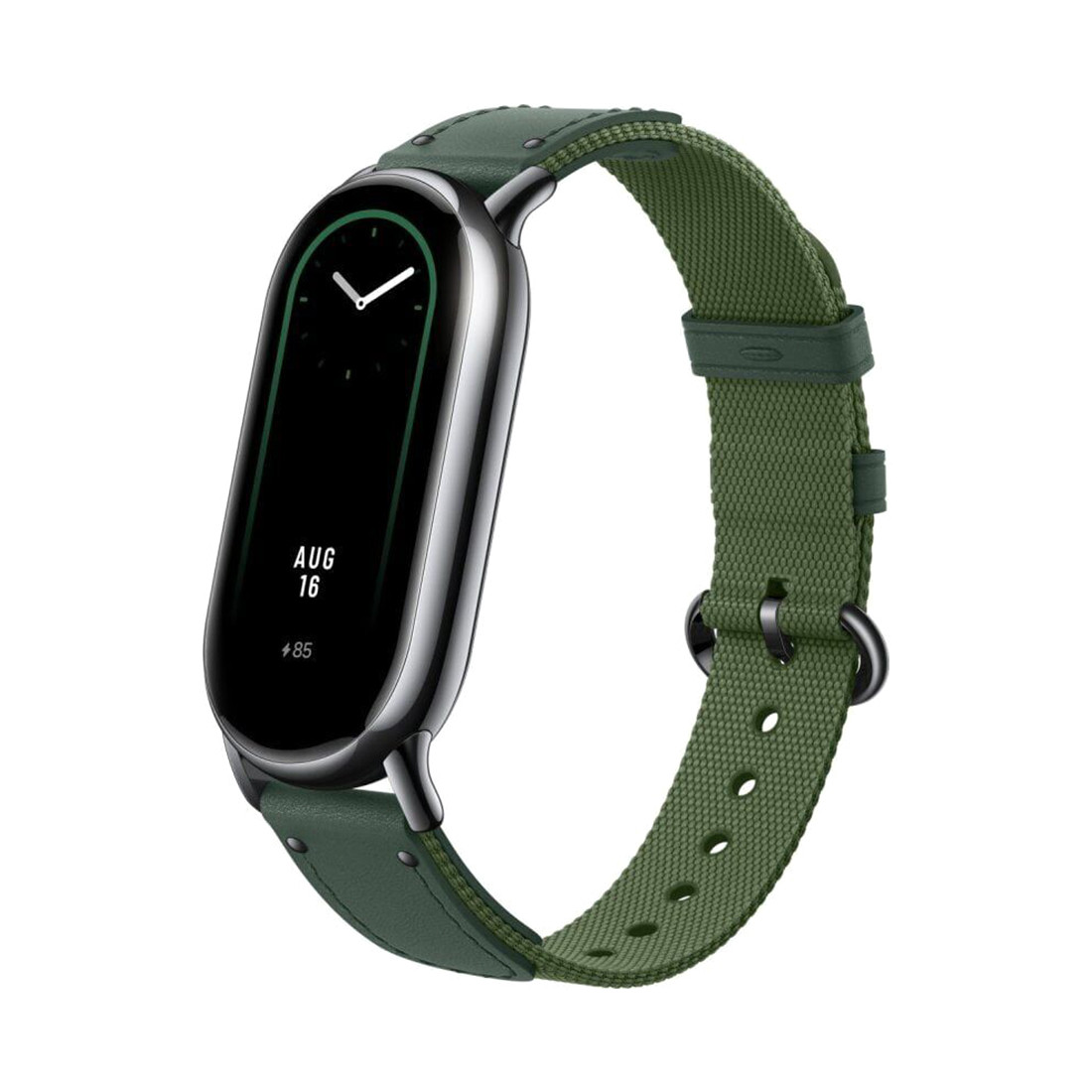 Сменный плетёный браслет для Xiaomi Smart Band 8 Green 2-015236 M2252AS1