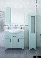Гарнитур Sanflor Глория 85 см, 4 предмета, с левост. зеркалом, с правост. пеналом, голубой