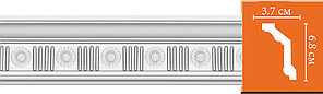 Плинтус потолочный с рисунком Decomaster DT 88151 (68x37x2400 мм)