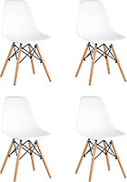 Стул Stool Group Style DSW белый x4