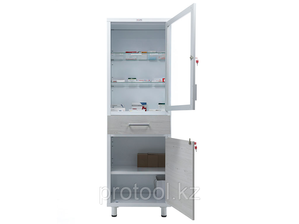 Мебель медицинская для оборудования кабинетов и палат: Шкаф МД 1 ШМ-SSD - фото 4 - id-p112521671
