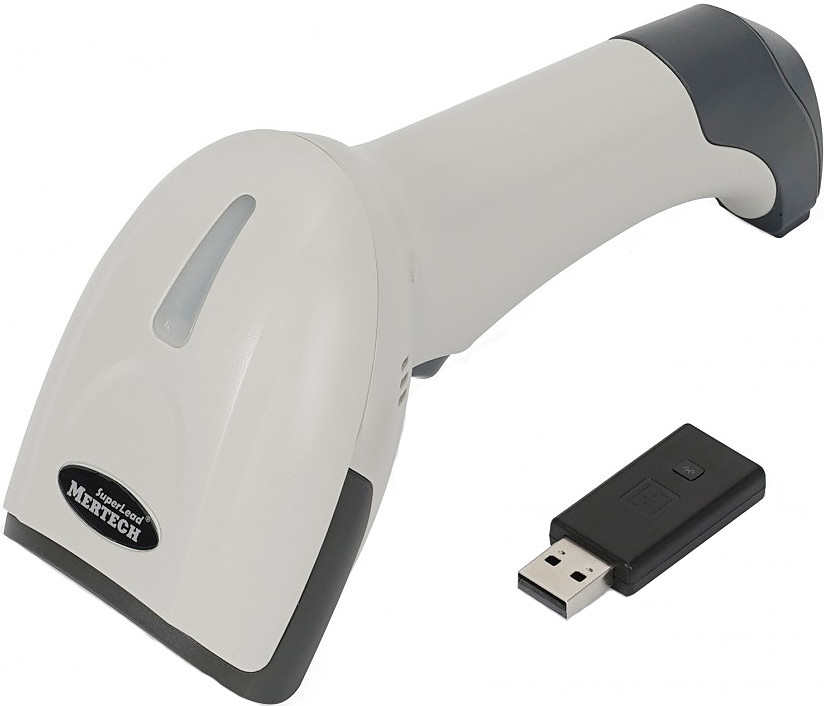 Сканер штрих кода Mertech CL-2310 BLE Dongle P2D USB White - фото 1 - id-p112280201